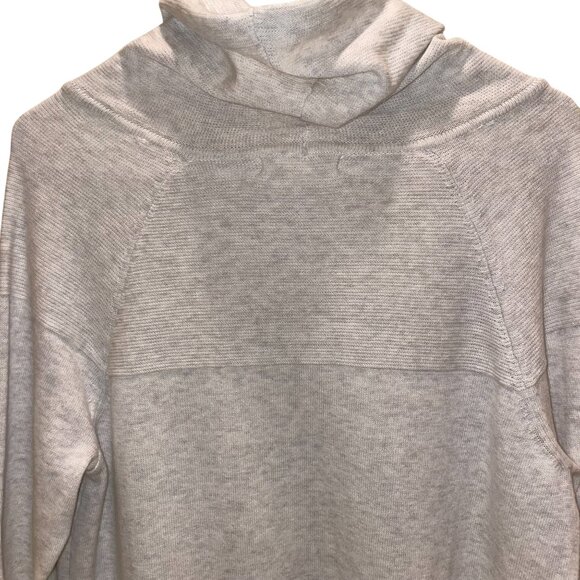DAKINI Tunic Sweater Heather Oatmeal Size M - Picture 12 of 14